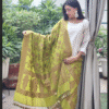 Mehendi Green Handwoven Dupatta
