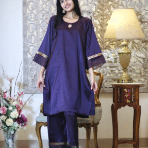 Minimalist Purple Kurta Set